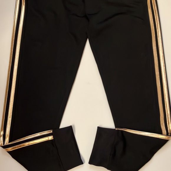 Adidas Youth rose gold and black track pants - Picture 8 of 15